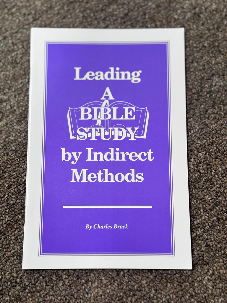 Leading a Bible Study by Indirect Methods